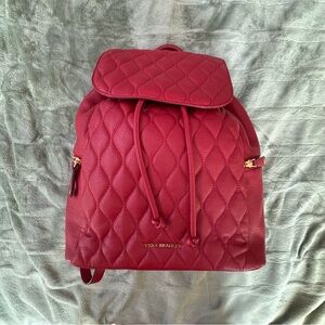 Vera Bradley Tango Red Quilted Backpack